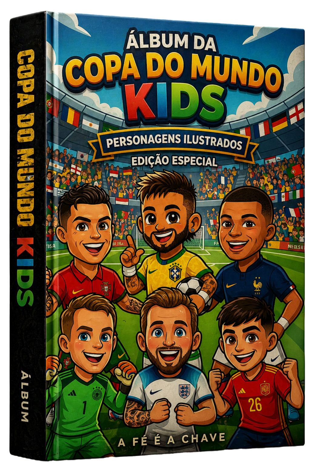 Álbum Infantil Copa do Mundo Kids 2026
