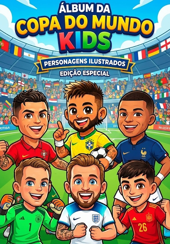 Capa do Γlbum Kids 2026